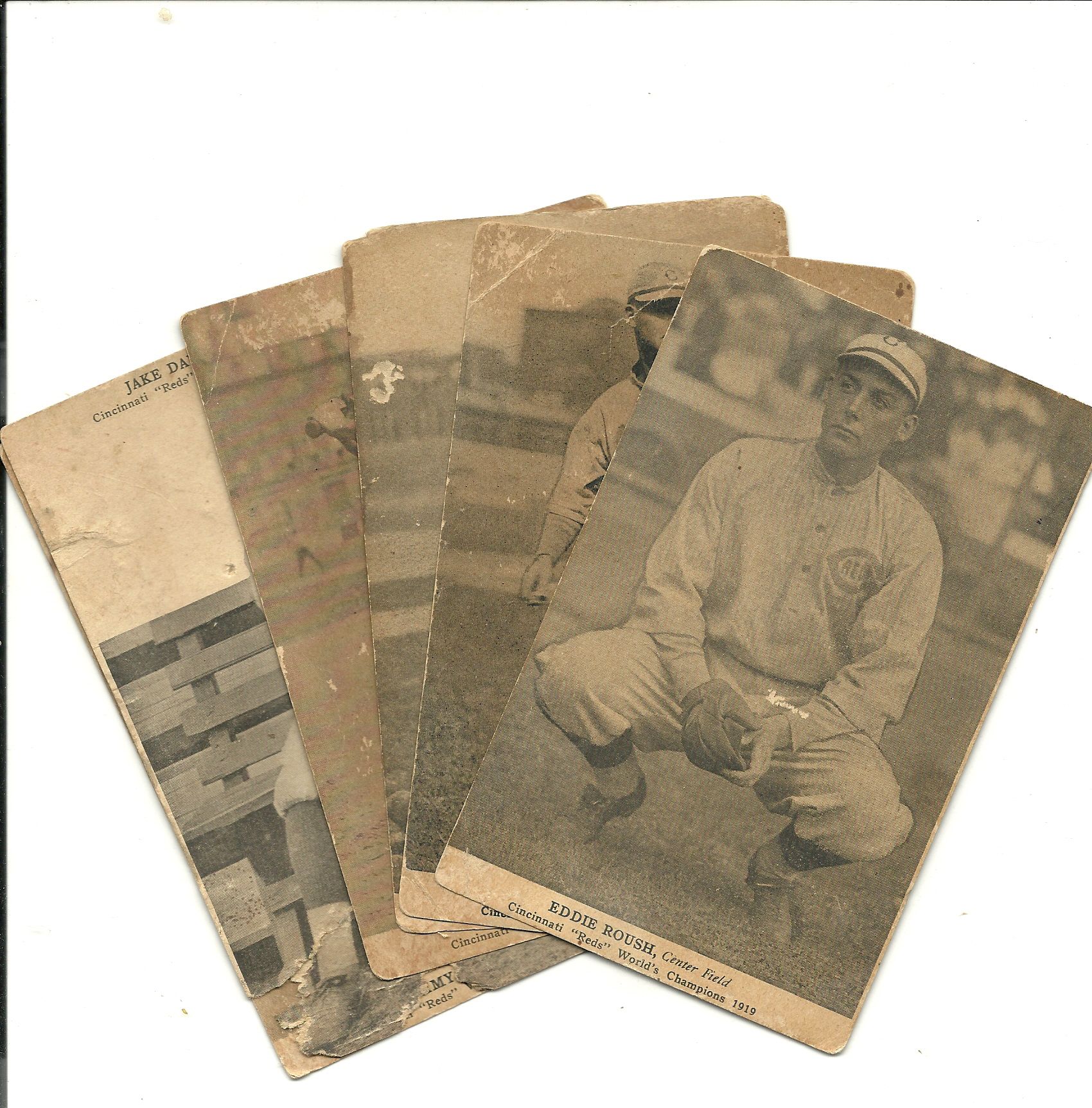 1919 Cincinnati Reds Postcards Eddie Roush # Baseball - VCP Price Guide