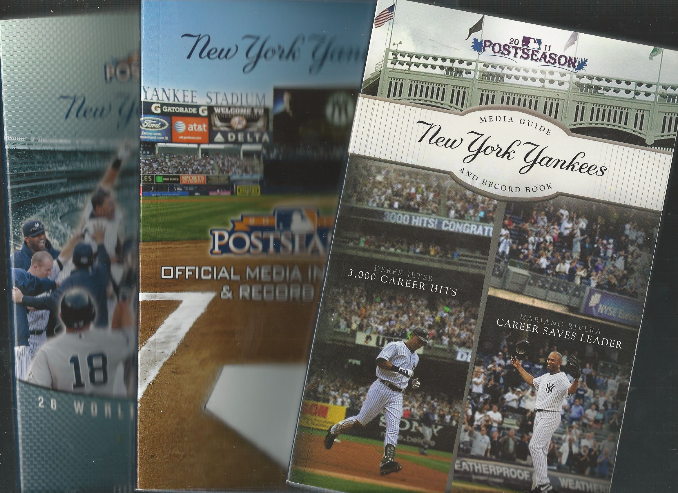 Lot Detail New York Yankees Lot of (3) Post Season Media Guides