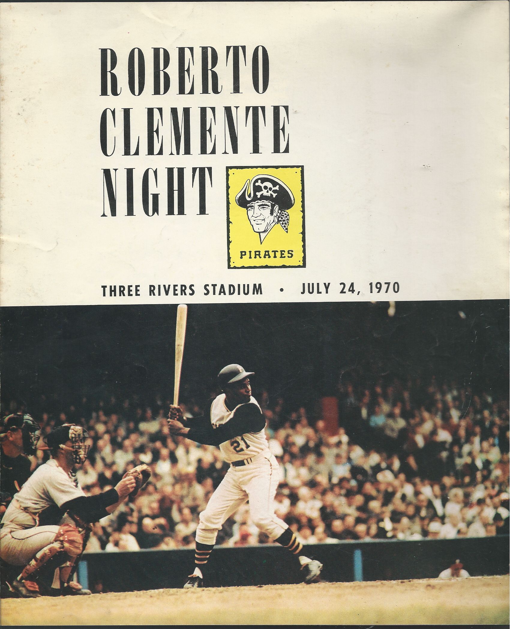 July 24, 1970: Roberto Clemente's defense stands out on his night in  Pittsburgh – Society for American Baseball Research