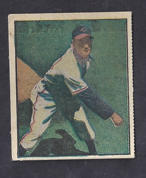 Lot Detail 1951 Bob Lemon Hof Berk Ross Baseball Card