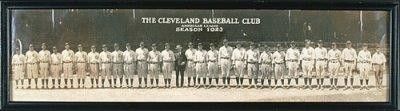 1930's Cleveland Indians Panoramic Photo 