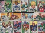 1951 Bowman Football Partial Set of (53) Cards