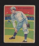 1935 Diamond Star - Roy Mahaffey of the St. Louis Browns - Card