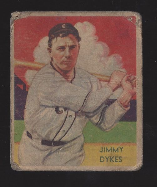 1935 Diamond Star - Jimmy Dykes - Card