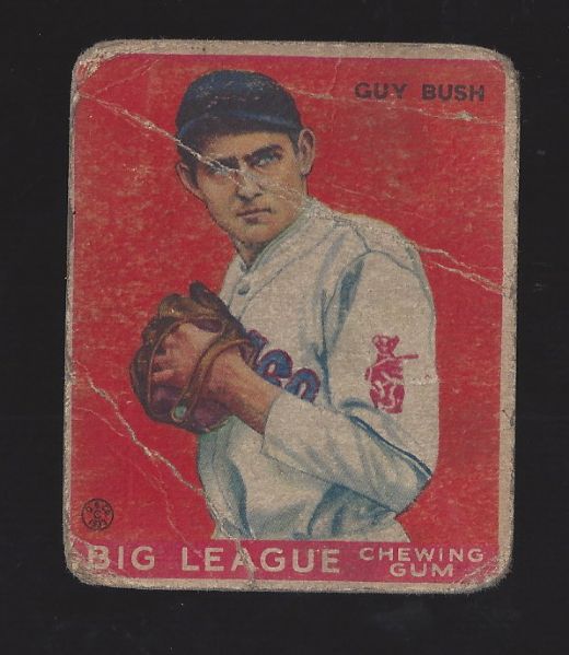 1933 Goudey Card - Guy Bush 