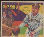 1935 Hal Trosky (HOF) Diamond Star Baseball Card 