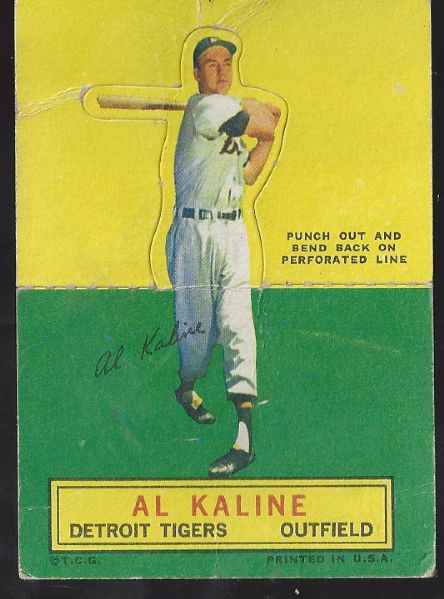 1964 Al Kaline (HOF) Topps Stand-Up Card 