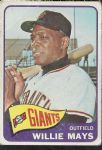 1965 Willie Mays (HOF) Topps Baseball Card 