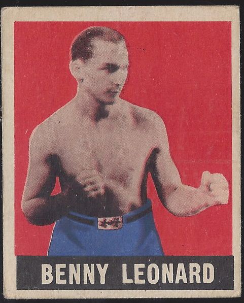 1948 Benny Leonard Leaf Boxing Card 