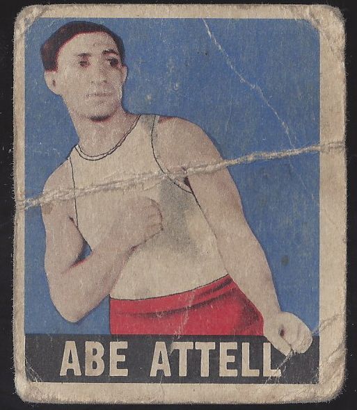 1948 Abe Attell Leaf Boxing Card 