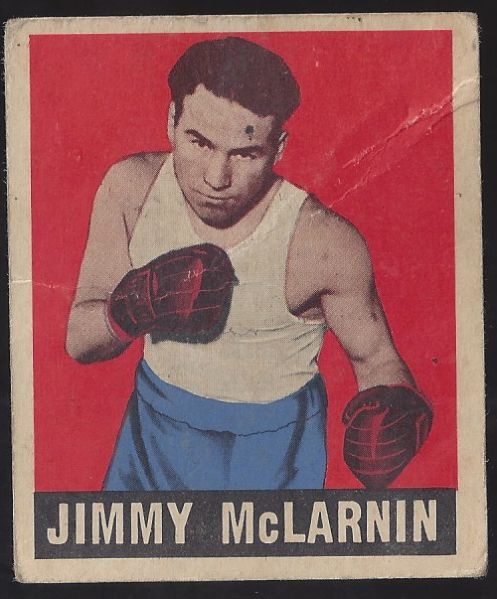 1948 Jimmy McLarnin Leaf Boxing Card 