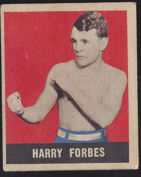 1948 Harry Forbes Leaf Boxing Card 