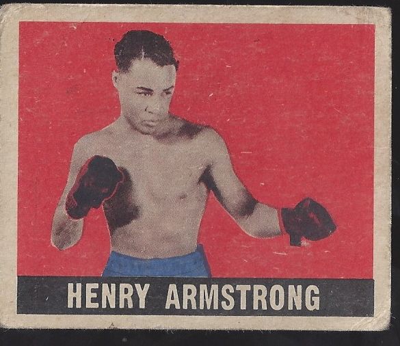 1948 Henry Armstrong Leaf Boxing Card 