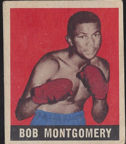 1948 Bob Montgomery Leaf Boxing Card 