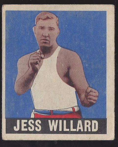 1948 Jess Willard Leaf Boxing Card 