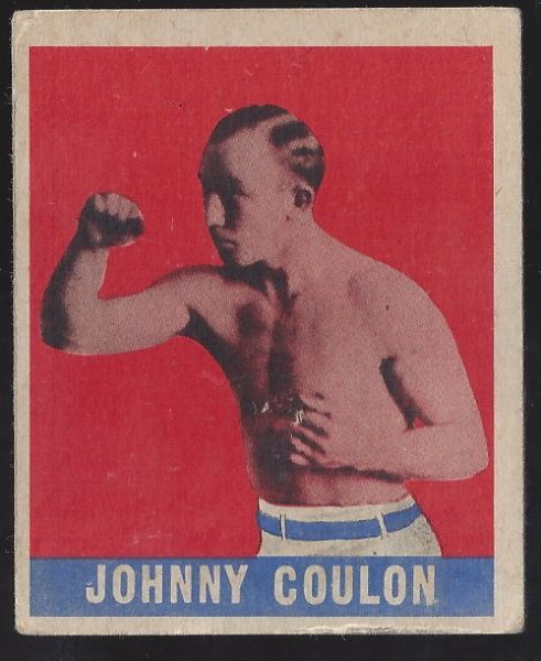 1948 Johnny Coulon Leaf Boxing Card