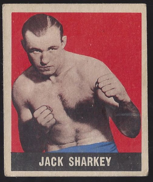 1948 Jack Sharkey Leaf Boxing Card