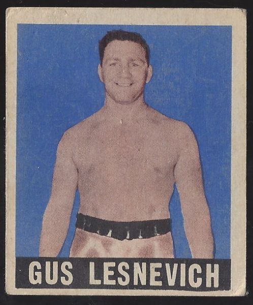 1948 Gus Lesnevich Leaf Boxing Card