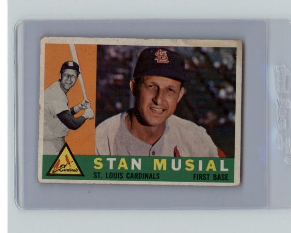 1960 Stan Musial (HOF) Topps Baseball Card