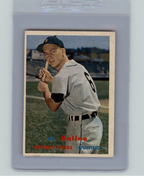 1957 Al Kaline (HOF) Topps Baseball Card 