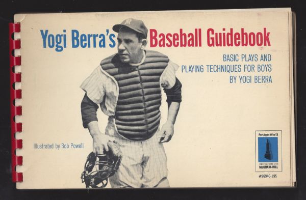 1966 Yogi Berra (HOF) Baseball Guide Book 
