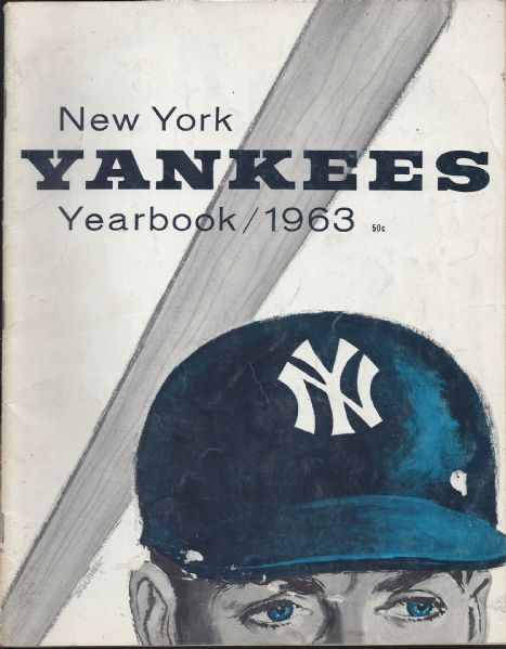 1963 NY Yankees Jay Edition Yearbook 