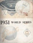 1951 World Series Official Program