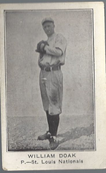 1922 William Doak ((St. Louis Cardinals) E121 American Caramel Card
