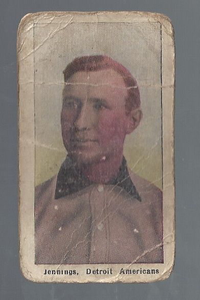 1911 M116 Hughie Jennings (HOF) Sporting Life Baseball Card # 2
