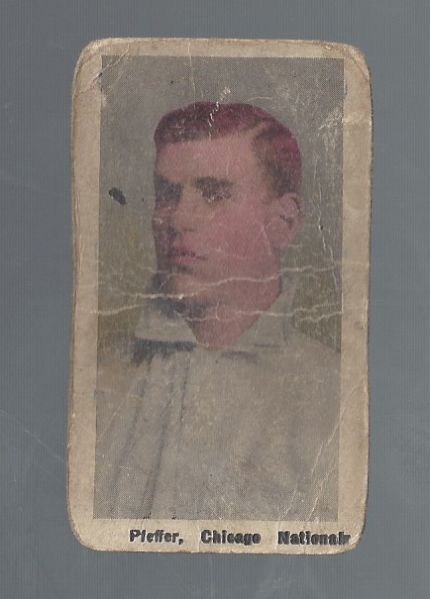 1911 M116 Pfeffer (Chicago - NL) Sporting Life Baseball Card
