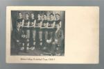 1906 - 07 Milton College Basketball Team Photo Postcard