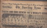 1935 Sporting News World Series Issue (Cubs vs Tigers) Special Issue