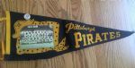 1960 Pittsburgh Pirates (World Champs in 60) Photo Pennant with Old Time Pinback