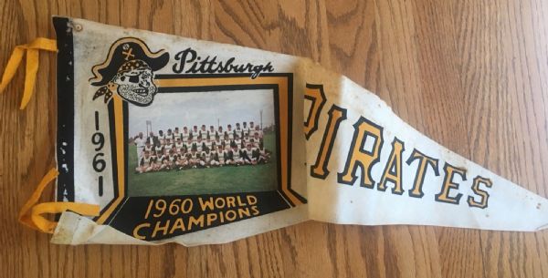 1961 Pittsburgh Pirates (1960 World Champions) Photo Pennant
