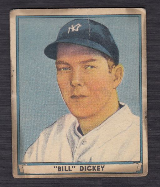 1941 Bill Dickey (HOF - NY Yankees) Playball Baseball Card