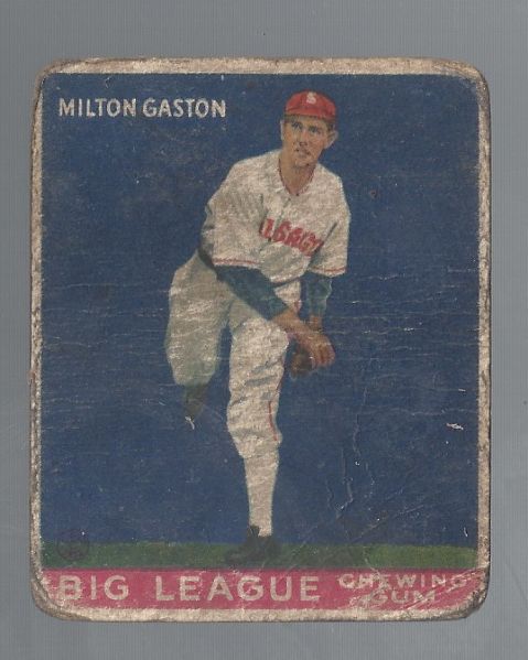 1933 Milton  Gaston Goudey Baseball Card