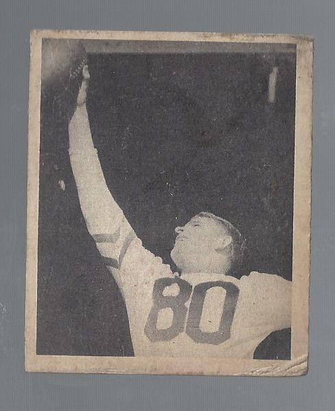 1948 Neil Armstrong Bowman Football Card
