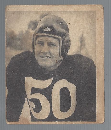 1948 Robert Nussbaumer Bowman Football Card