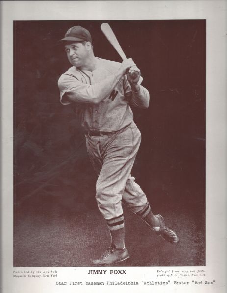 C. 1940's Jimmy Foxx (HOF) Baseball Magazine M113 Supplemental