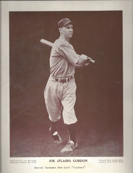 C.1940's Joe Flash Gordon Baseball Magazine M113 Supplemental 