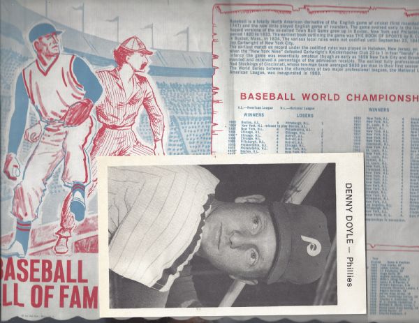 1960's - 70's Big Baseball Photo & Memorabilia Lot