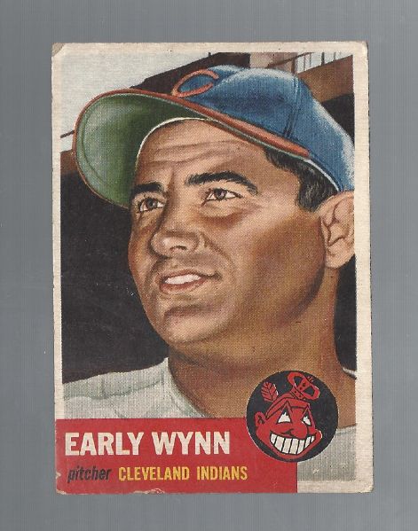 1953 Early Wynn (HOF) Topps Baseball Card