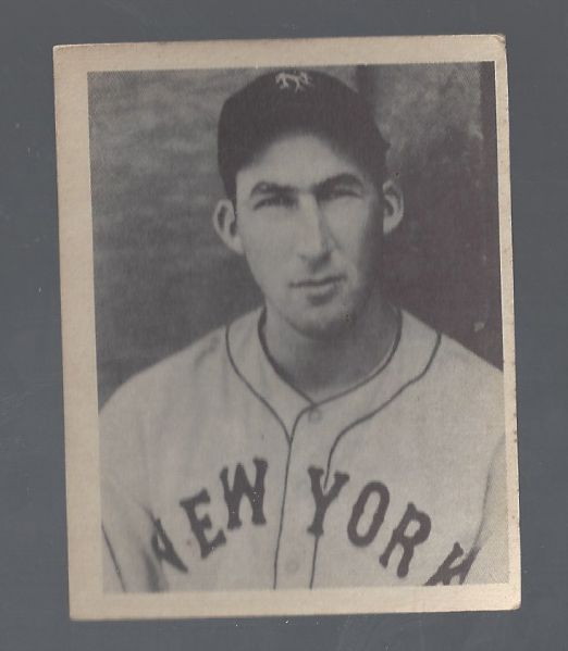 1939 Harry Danning (NY Giants) Play Ball Baseball Card