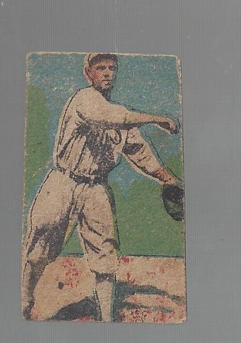 1920's W516 Baseball Strip Card - Ray Schalk- Hand Cut