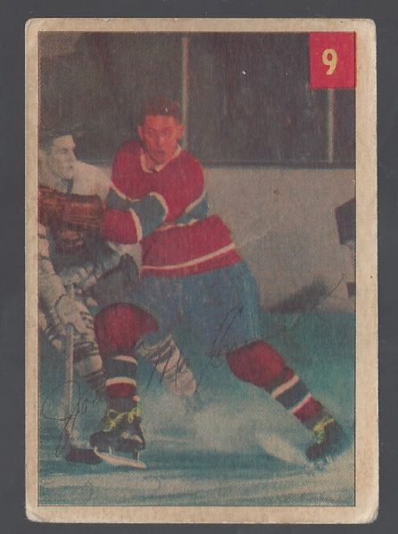 1954 - 55 Parkhurst Hockey Card - John McCormack(Montreal Canadiens)