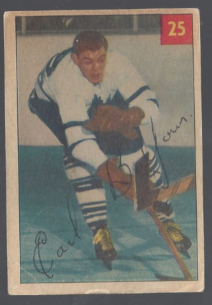1954 - 55 Parkhurst Hockey Card -Earl          (Toronto Maple Leafs)