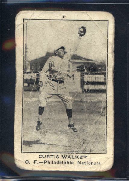 1922 Curtis Walker (  ) E121 American Caramel Card
