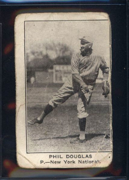1922 Phil Douglas (  ) E121 American Caramel Card