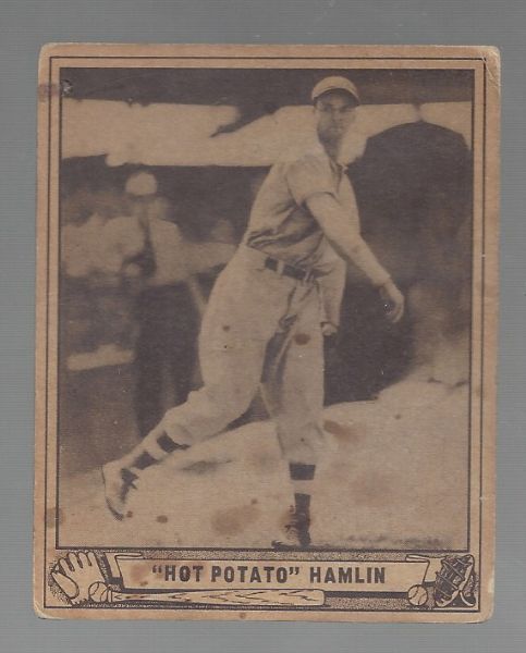 1940 Luke Hamlin Playball Baseball Card