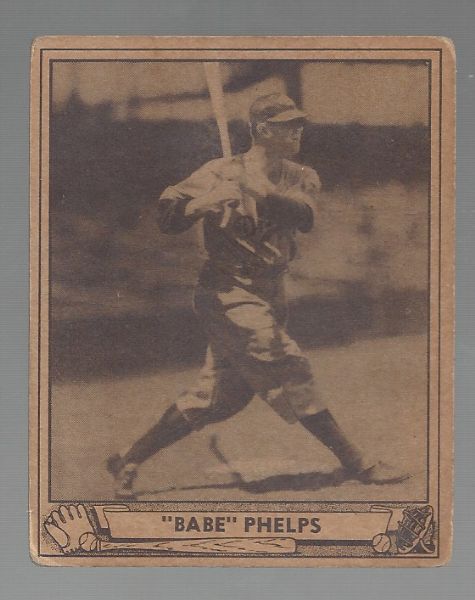 1940 Babe Phelps Playball Baseball Card